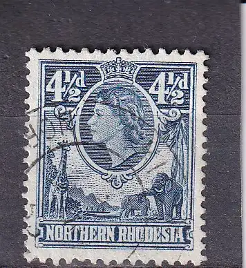 Rhodesien 1953 Nr 67 Rundstempel (Datum und/oder Ort klar)