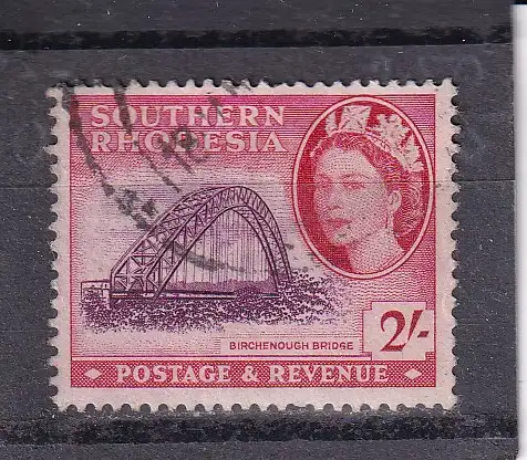 Rhodesien 1954 Nr 89 Rundstempel (Datum und/oder Ort klar)