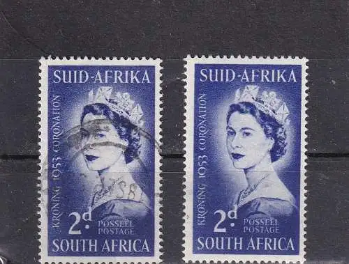 Südafrika 1953 Rundstempel (Datum und/oder Ort klar)