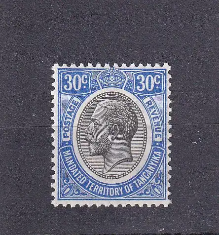 Tanganjika 1931 Postfrisch / **
