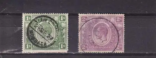 Kenia 1938 Nr 10-11 Rundstempel (Datum und/oder Ort klar)
