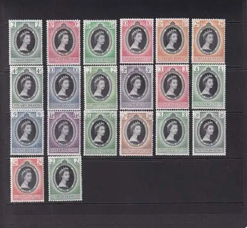 Großbritannien 1953 Postfrisch / **