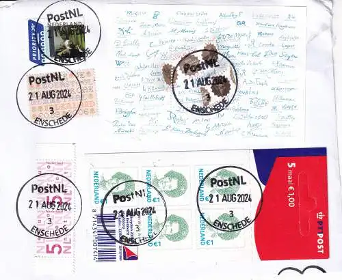 Niederlande 2024 Gestempelt (Posten) Briefstück