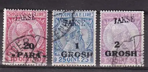 Albanien 1914 Nr 41-46 ex Gestempelt (Posten)