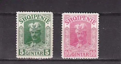 Albanien 1914 Nr IIb-IIc Gestempelt (Posten)