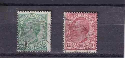 Italien 1906 Nr 88-89 Gestempelt (Posten)