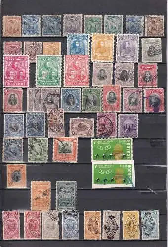 Ecuador 1881-1960 Gestempelt (Posten)
