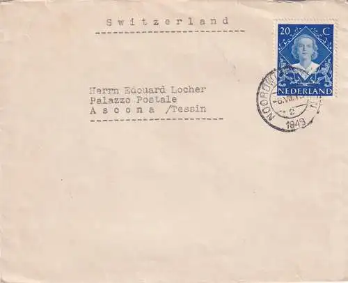 Niederlande 1948 Nr 508 Brief