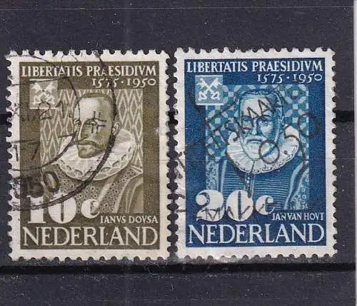 Niederlande 1950 Nr 561-562 Gestempelt (Posten)