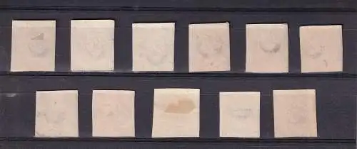 Niederlande 1852 Nr 1-2 Gestempelt (Posten)