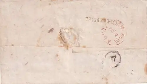 Niederlande 1852 Nr 2 Brief