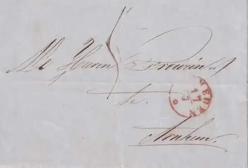 Niederlande 1854 Brief