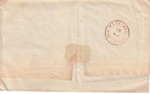 Niederlande 1854 Brief