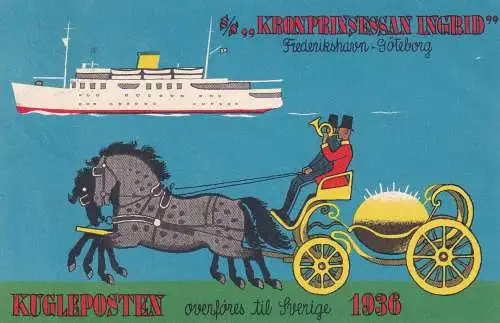 Dänemark 1936 Nr 225 Ansichtskarte