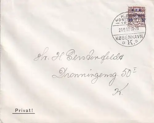 Dänemark 1937 Nr 241 Brief