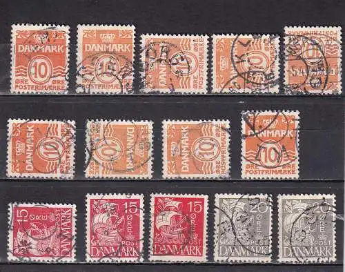Dänemark 1927-1938 Gestempelt (Posten)