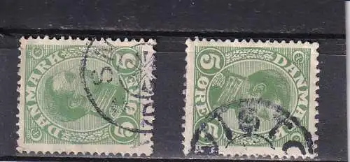 Dänemark 1907 Nr 53 Gestempelt (Posten)