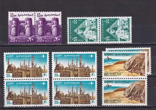 Ägypten 1970-1980 Postfrisch / **