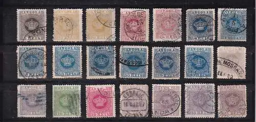 Angola 1870-1886 Gestempelt (Posten)