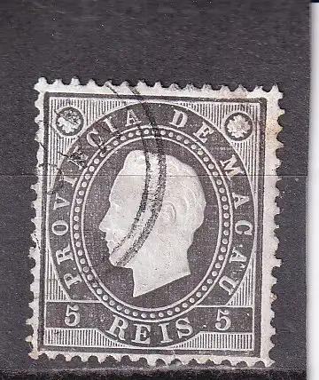 Macau 1888 Nr 32 A Gestempelt (Posten)