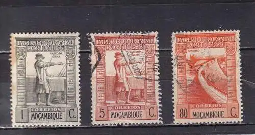 Mocambique 1936-1938 Gestempelt (Posten)