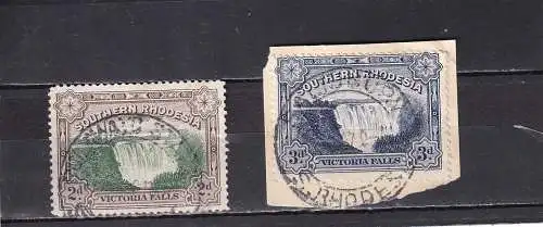 Rhodesien 1932 Nr 30-31 Gestempelt (Posten)