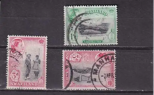 Swaziland 1956-61 Gestempelt (Posten)