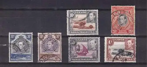 Kenia 1938-1954 Gestempelt (Posten)
