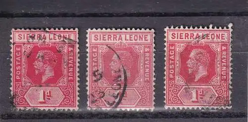 Sierra Leone 1912 Nr 82 Gestempelt (Posten)