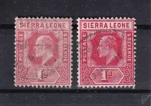 Sierra Leone 1904 Gestempelt (Posten)