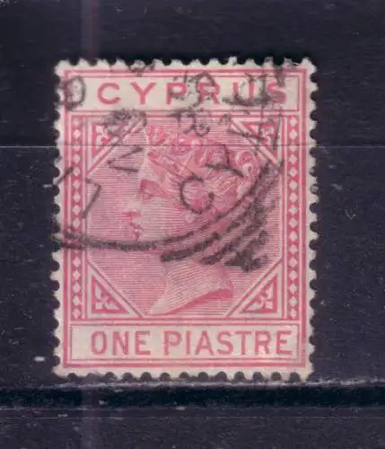 Zypern 1882 Nr 18 Rundstempel (Datum und/oder Ort klar)