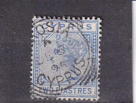 Zypern 1882 Nr 19 Zentraler Rund / Vollstempel