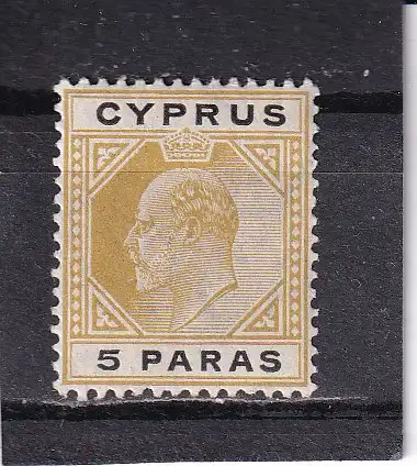 Zypern 1904 Nr 46 Falz / Gummimängel / *