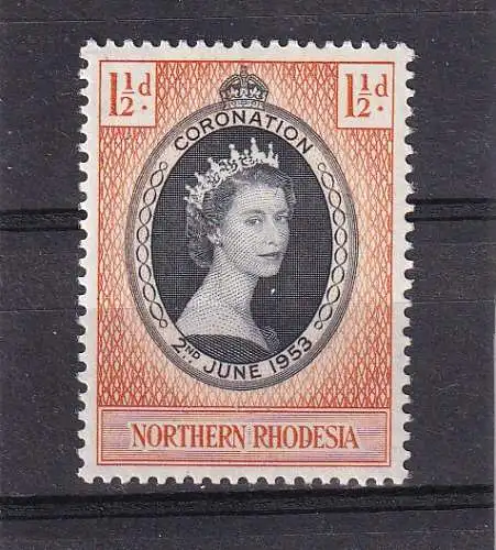 Nord-Rhodesien 1953 Postfrisch / **