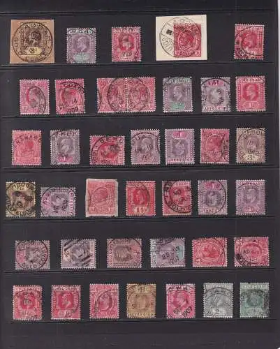 Goldküste 1904-1920 Gestempelt (Posten)