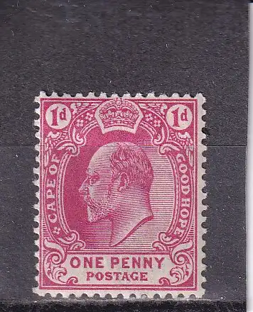 Südafrikan. Staaten Kap der Guten Hoffnung 1902 Nr 54 Falz / Gummimängel / *