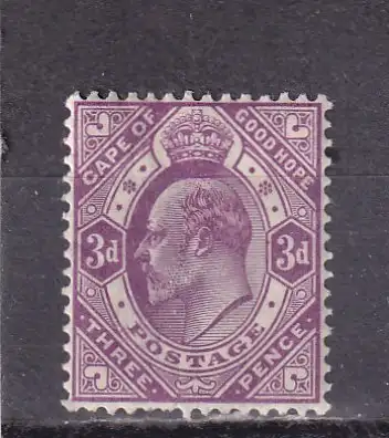 Südafrikan. Staaten Kap der Guten Hoffnung 1902 Nr 57 Falz / Gummimängel / *