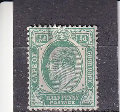 Südafrikan. Staaten Kap der Guten Hoffnung 1902 Nr 53 Falz / Gummimängel / *