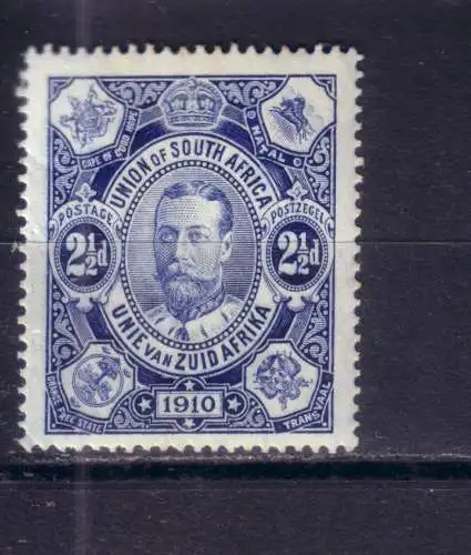 Südafrika 1911 Nr 1 Falz / Gummimängel / *