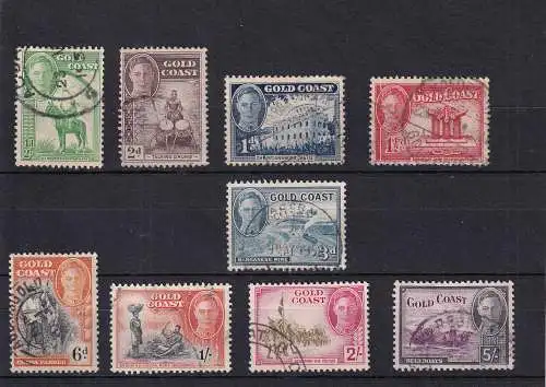 Goldküste 1943 Gestempelt (Posten)