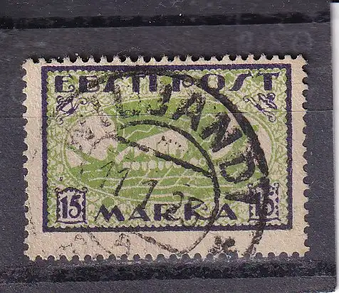 Estland 1920 Nr 23A Zentraler Rund / Vollstempel