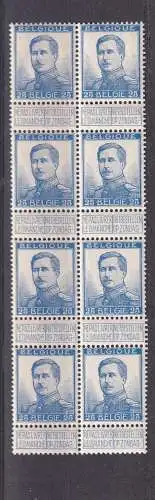 Belgien 1912 Nr 102II Postfrisch / **