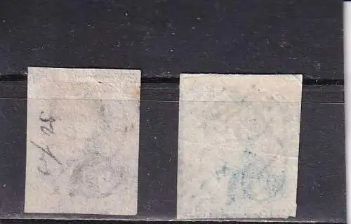 Belgien 1849 Nr 1-2 Gestempelt (Posten)