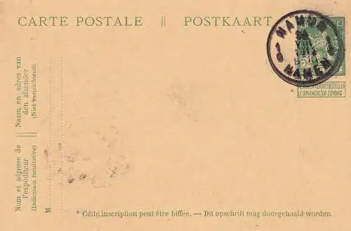 Belgien 1913 Nr P55 Brief