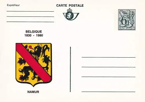 Belgien 1980 Brief