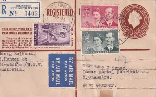 Australien (Commonw.) 1954 Brief
