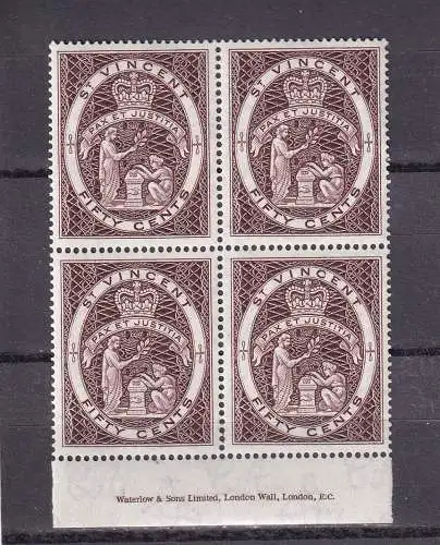 St. Vincent 1956 Nr 177 Postfrisch / **