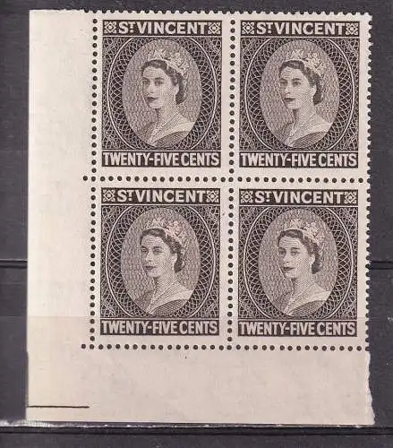 St. Vincent 1955 Nr 176 Postfrisch / **