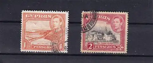 Zypern 1938 Nr 140 144 Gestempelt (Posten)