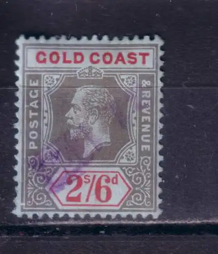 Goldküste 1921 Nr 84 Gestempelt (Posten)